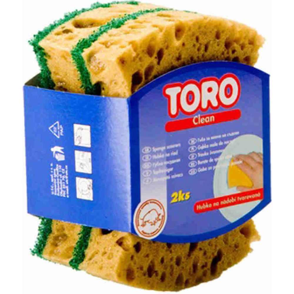 Toro antibakteriaalne küürimissvamm, 2 tk
