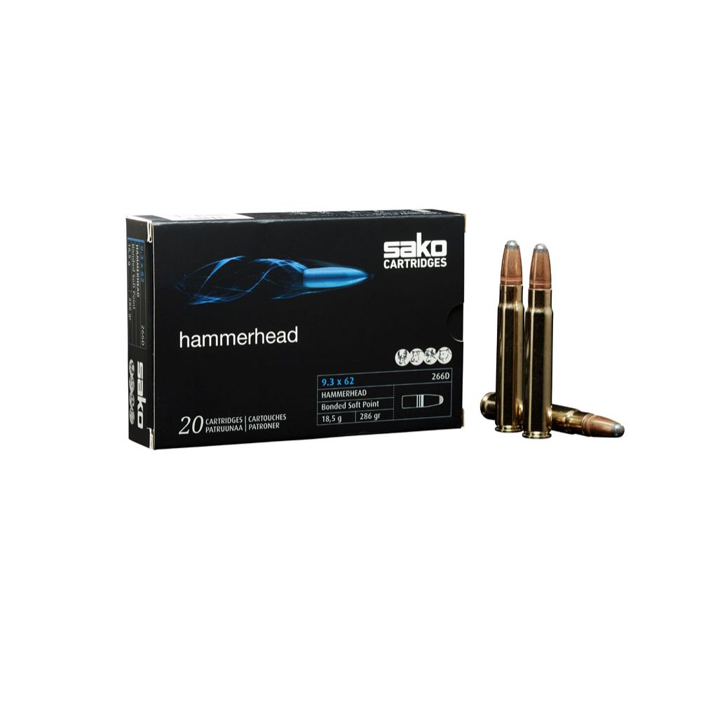 Sako Hammerhead .9,3 x 62 18,5 g / 286 gr 20 kpl