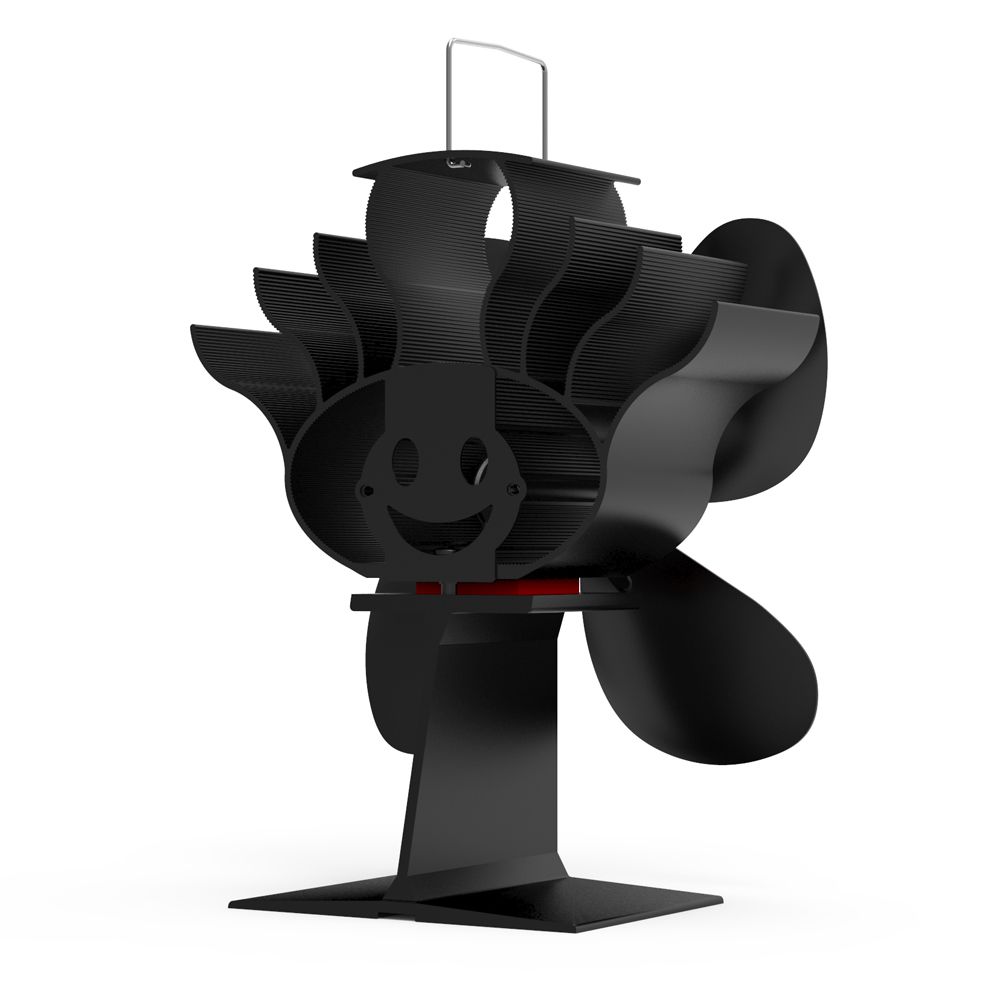 Klimacom kamiinapuhallin 4-lapainen