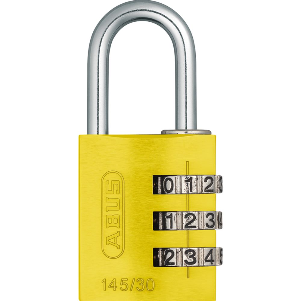 Abus hänglås 145/30 färgsortiment