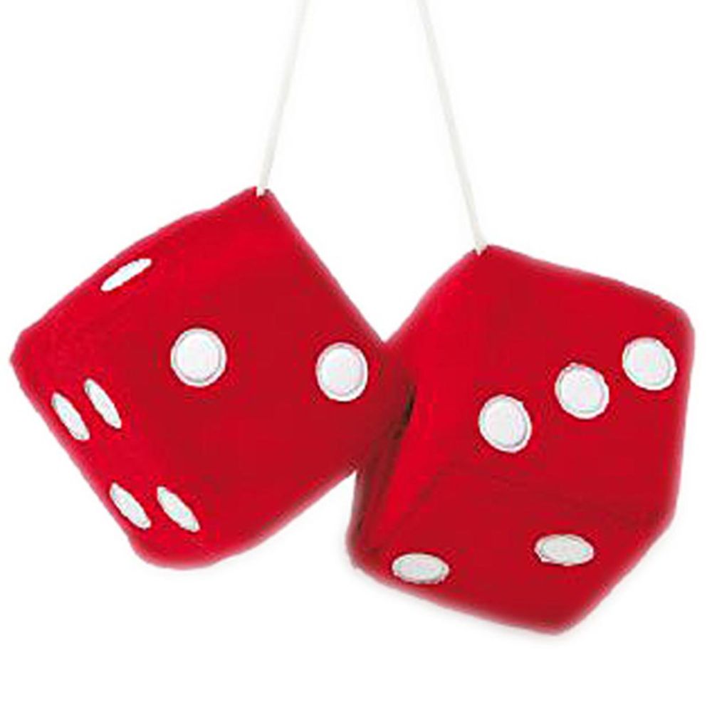 Karvanopat 9x9cm punainen