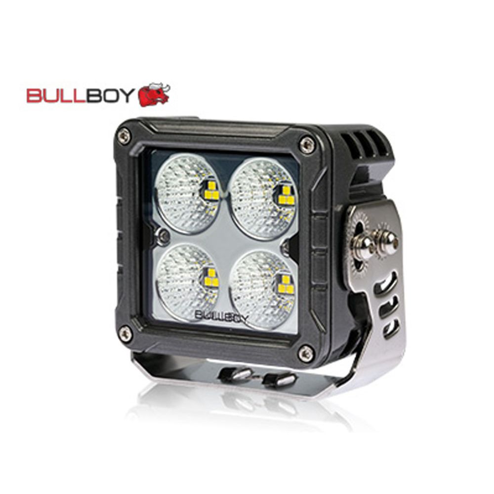 Bullboy LED-työvalo 5400 lm 50 W suorakaide 10-30V lämmitetty linssi