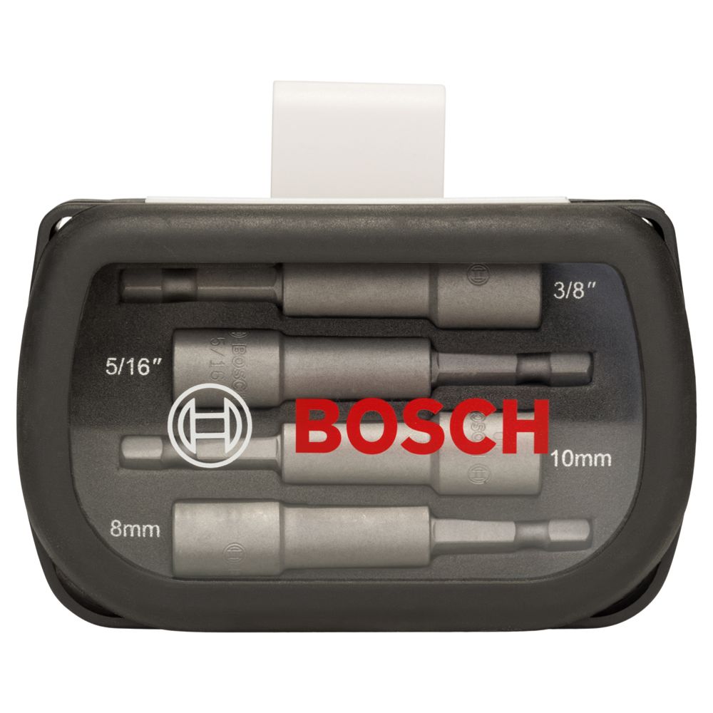 Bosch Extra Hard kuuskantotsikute komplekt 1/4" HEX 65 mm 4 tk