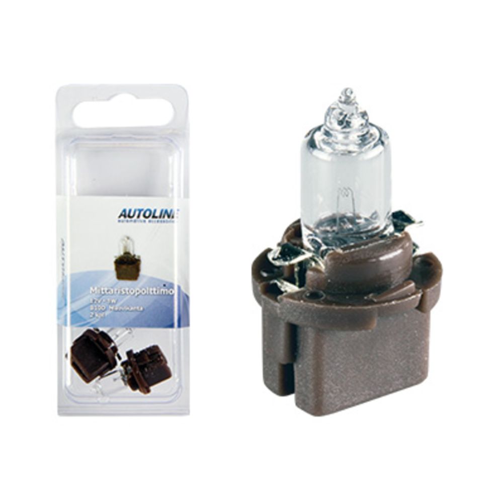 B10d 1-polttimopari 12V/3W Halogen