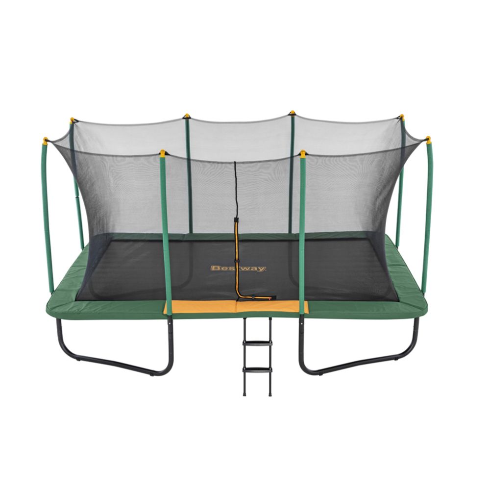 Bestway Xtreme Air studsmatta 4,57 m x 2,74 m med skyddsnät
