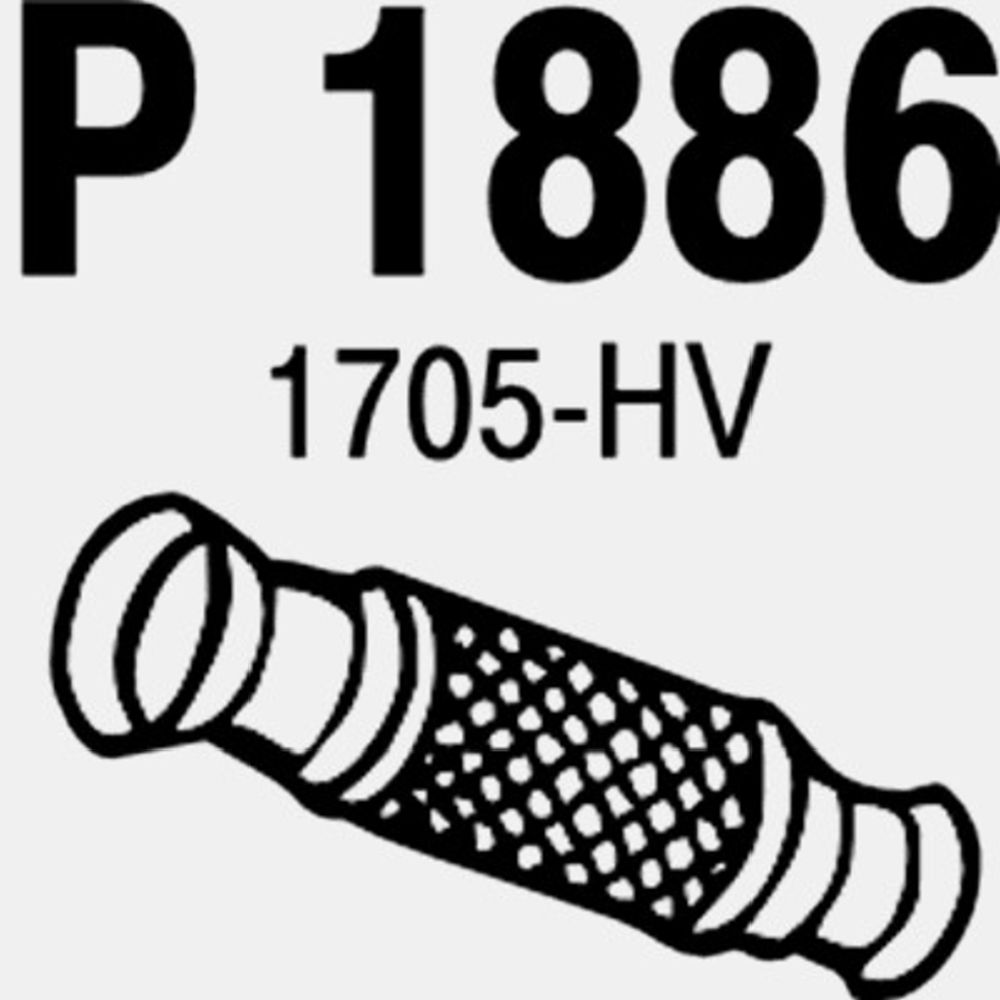 Avgasrör 14-1865