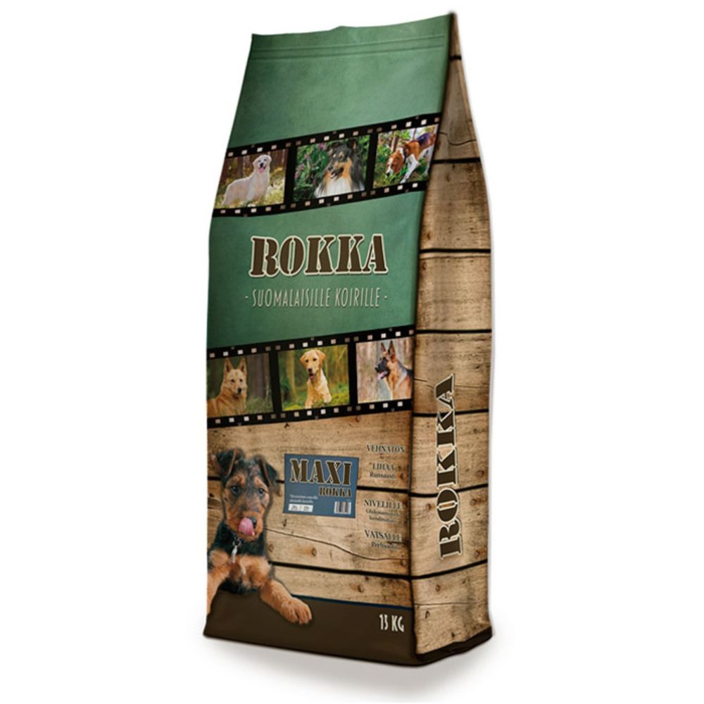 Maxi Rokka koiranruoka 15 kg