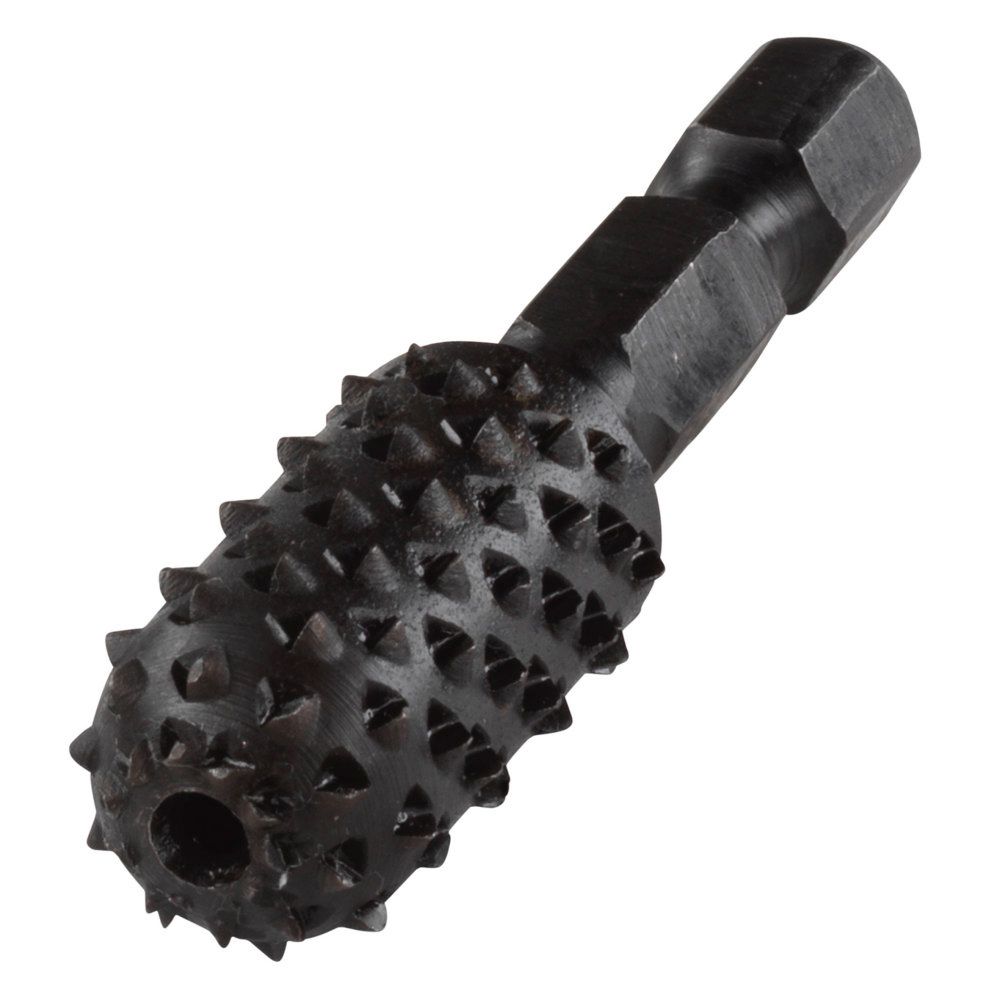 Wolfcraft® puuraspi porakoneelle pyöristetty sylinterimalli 13 x 22 mm