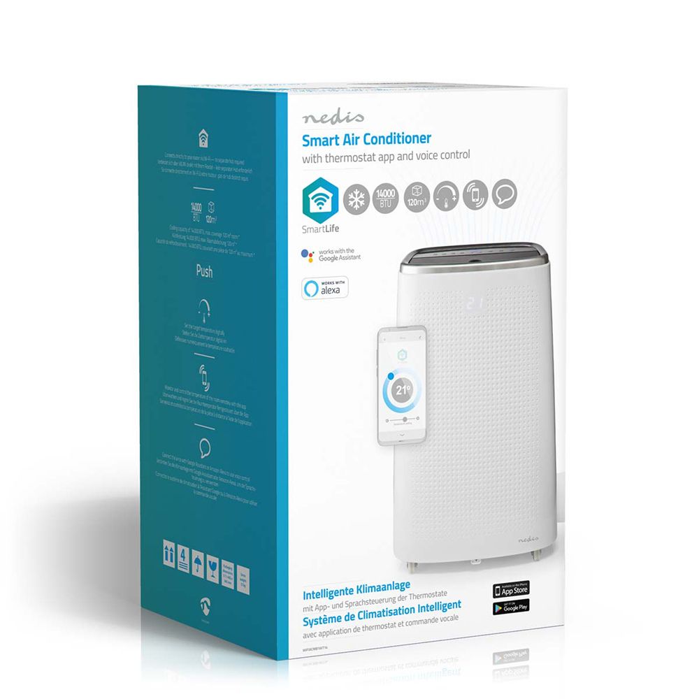 Nedis SmartLife 3-in-1 luftkonditionering 14000 BTU Wi-Fi