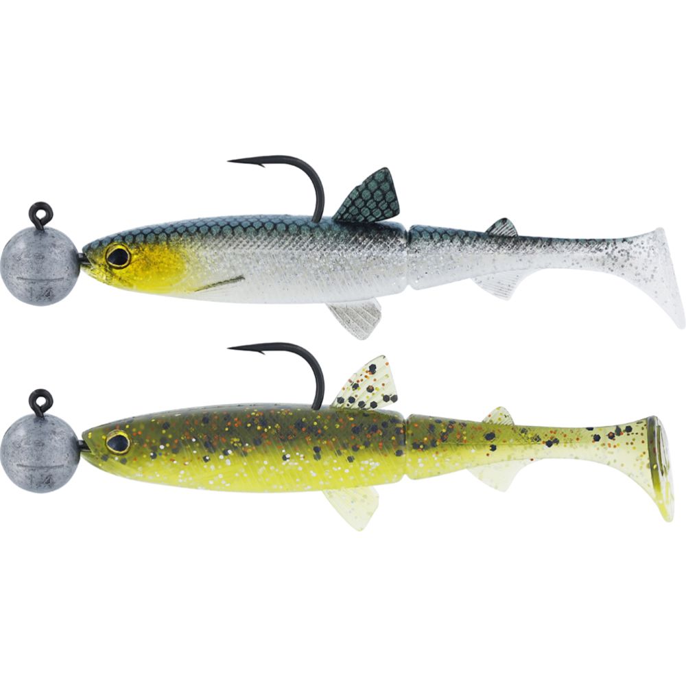 Westin Hypoteez Shadtail R 'N R kalajigi 9 cm 7 g 4/0 väri: Clear Water Mix 12 2 kpl