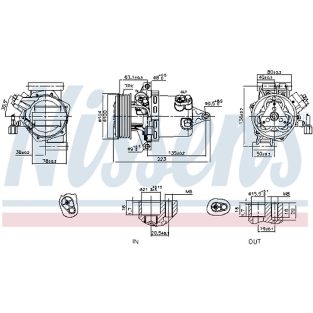 Kliimaseadme kompressor 30-05104