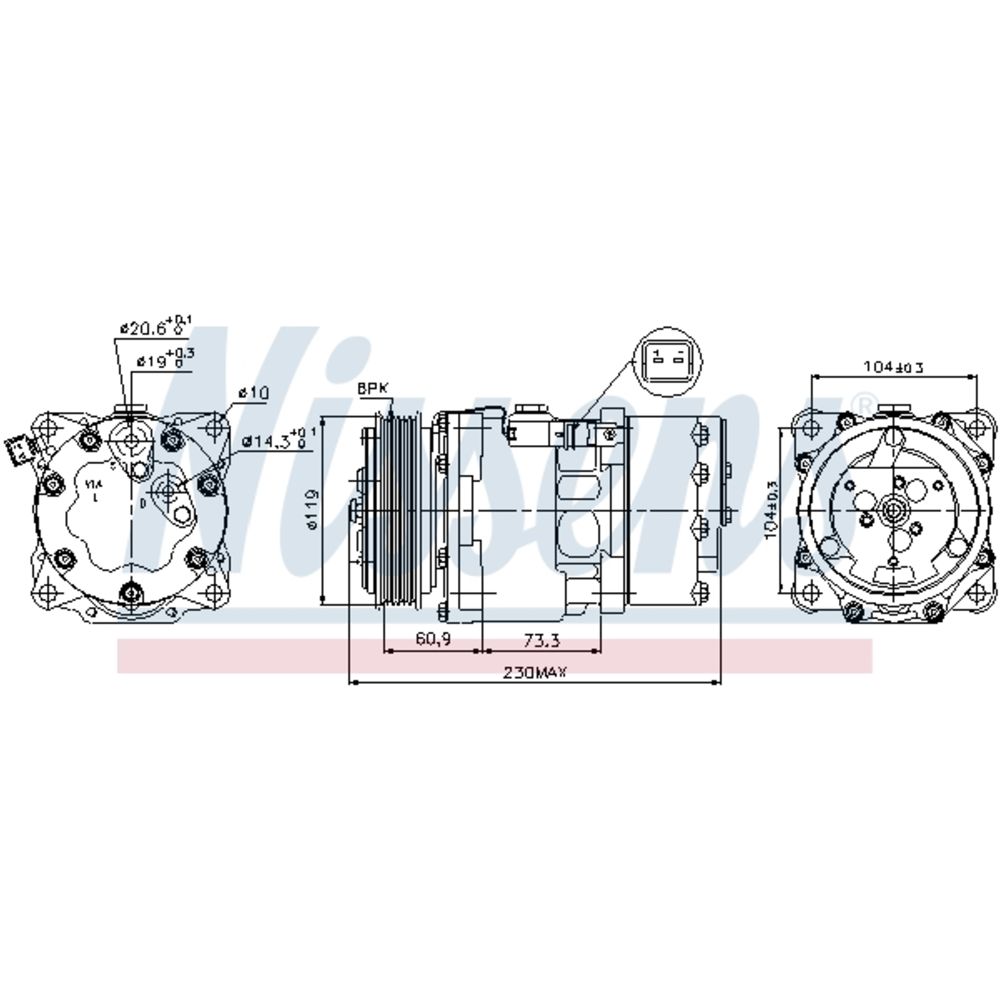 Kliimaseadme kompressor 30-00432