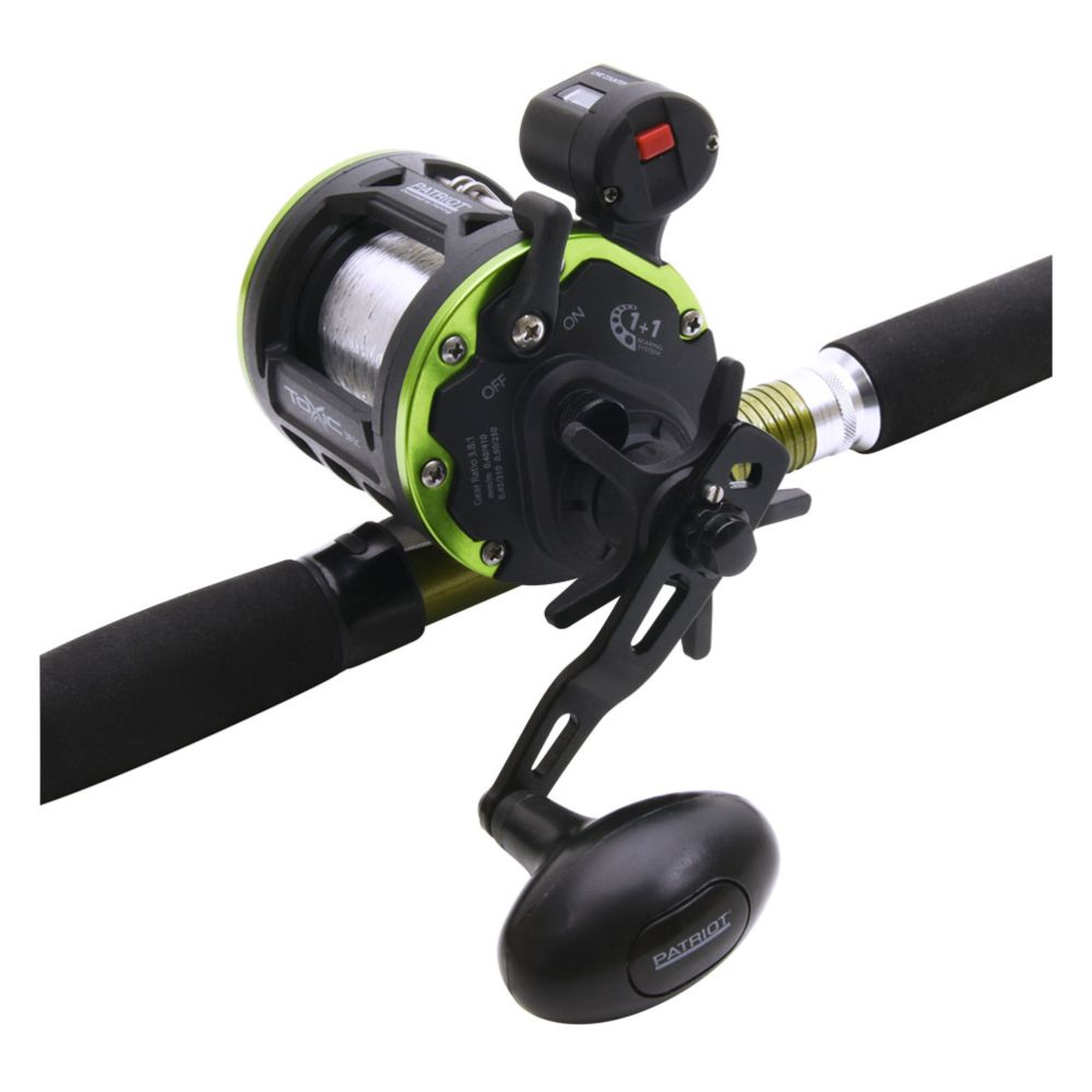 Patriot Toxic trollingset med räkneverk 213 cm