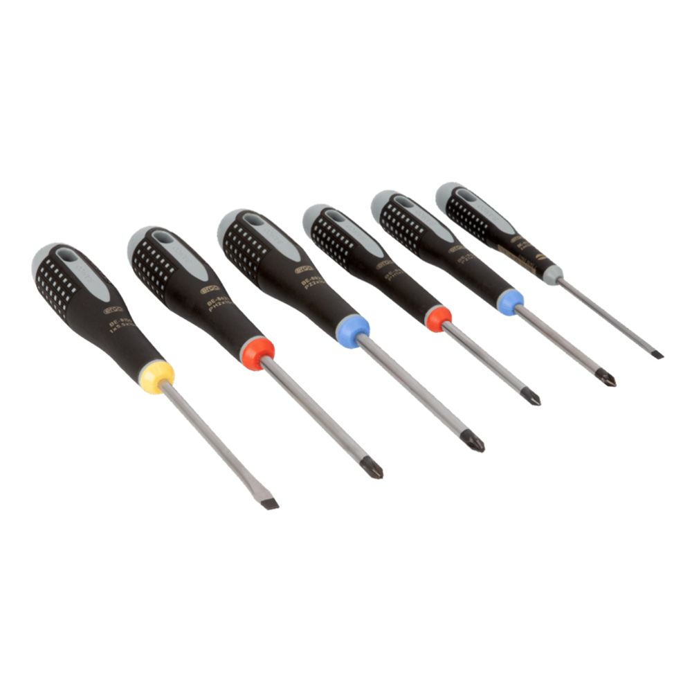 Bahco BE-9886 Ergo 6-osaline kruvikeerajate komplekt