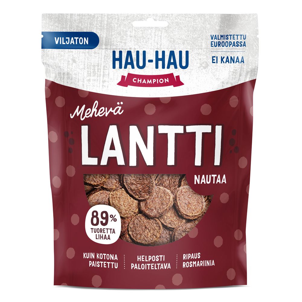 Hau-Hau Champion Mehevä Lantti Nautaa herkku 400 g