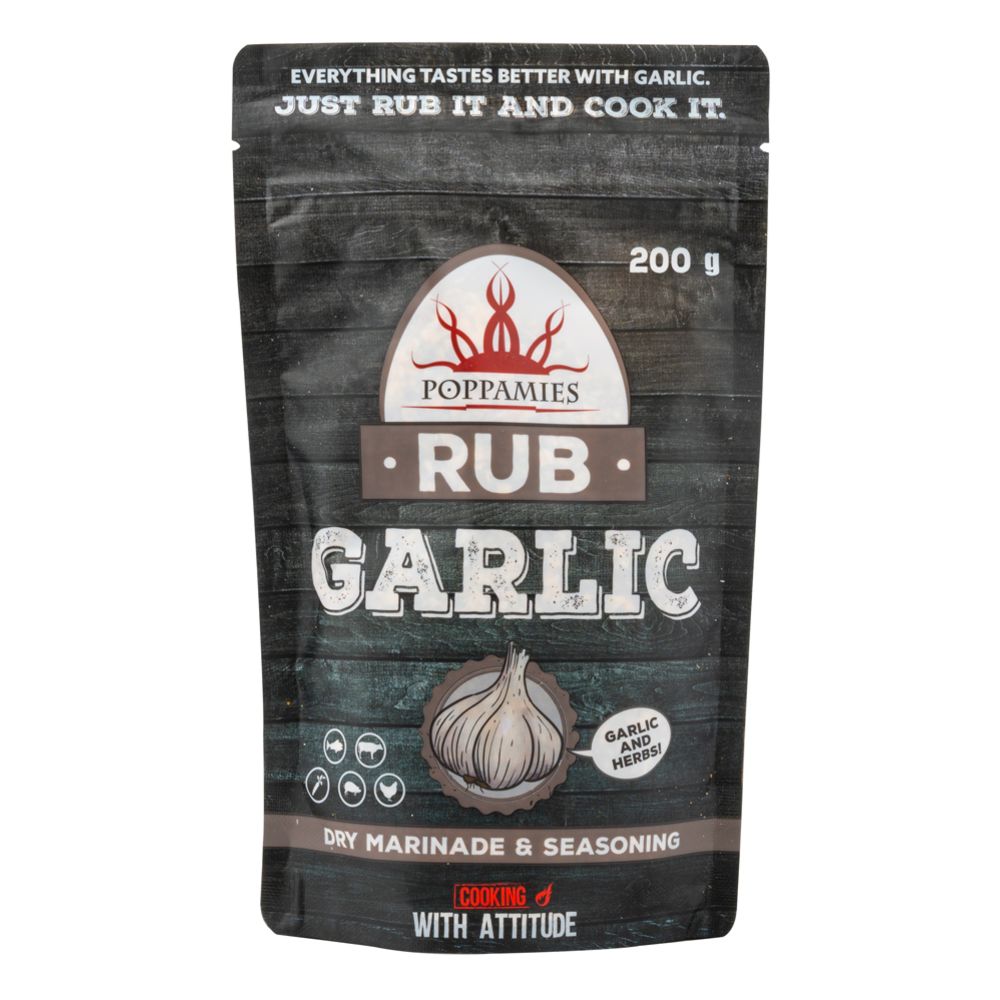 Poppamies Garlic RUB 200 g