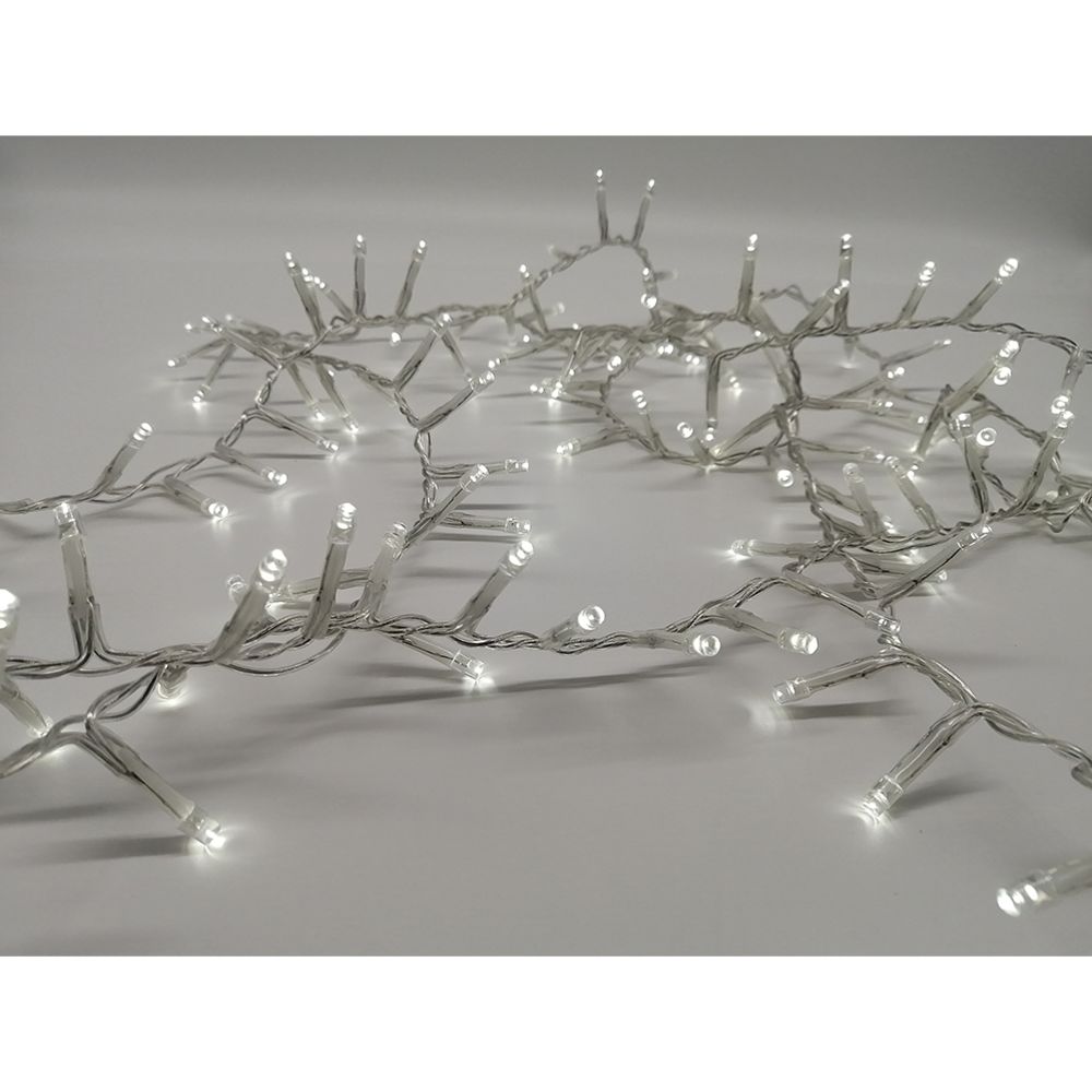 Lumo ulkovalosarja 600-LED kylmä valkoinen IP44