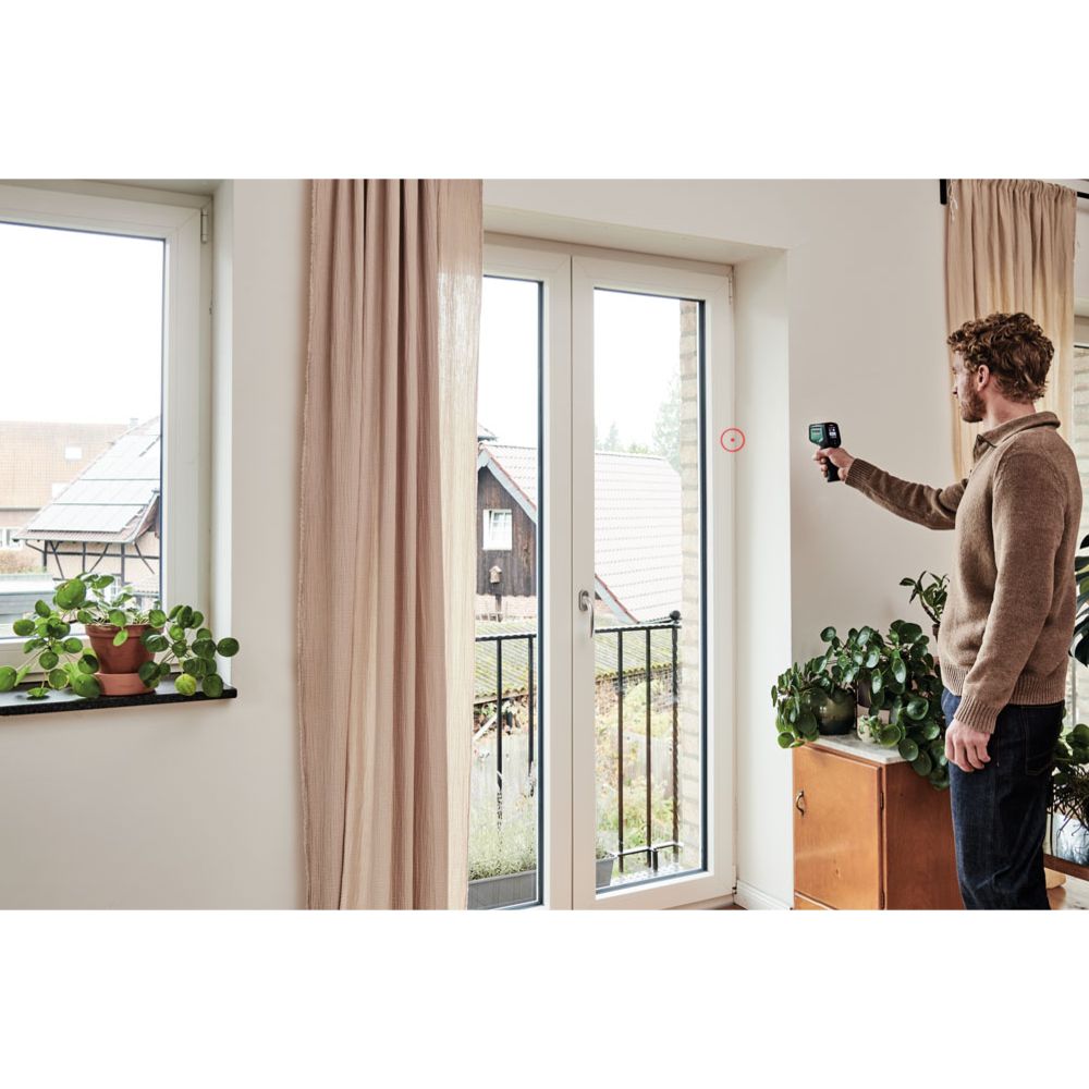 Bosch AdvancedTemp lasertermometer med luftfuktighetsmätare