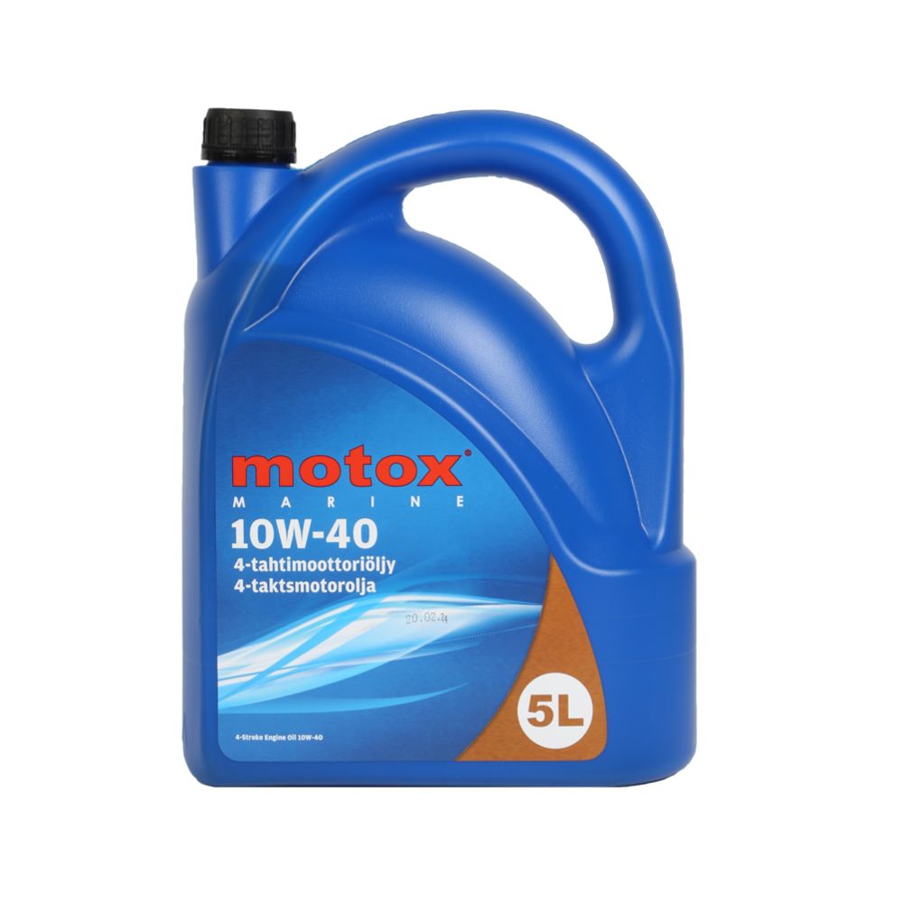Motox Marine 4T FCW 10W-40 paadimootoriõli, 5 l