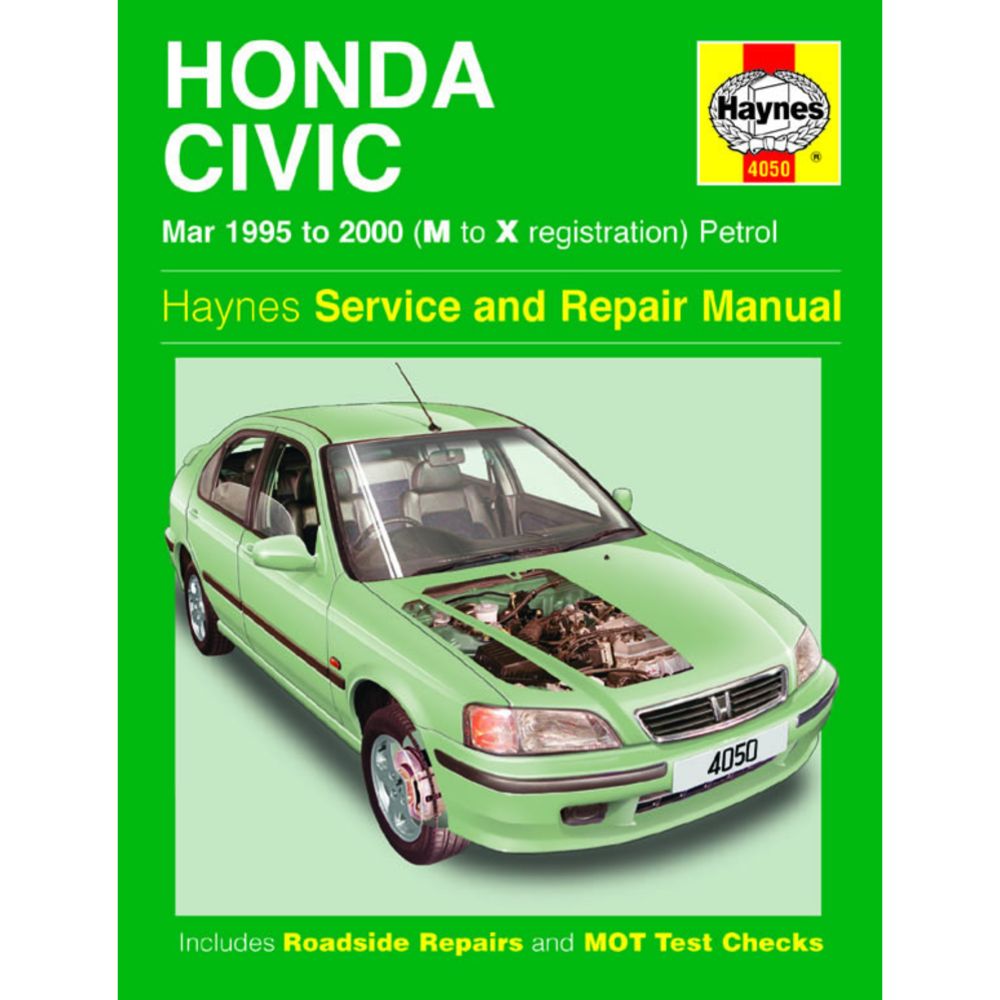 Korjausopas Honda Civic 95-00 englanninkielinen