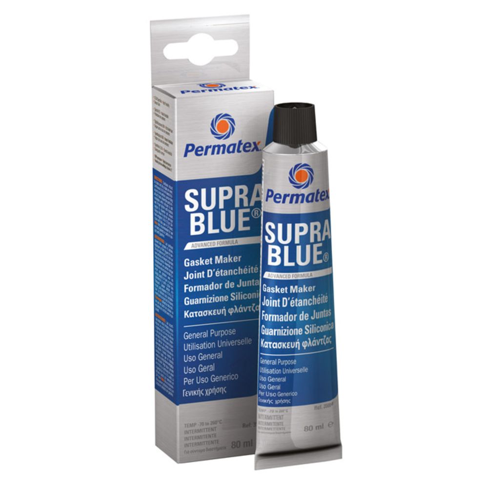 Permatex Supra Blue tiivistesilikoni 80 ml