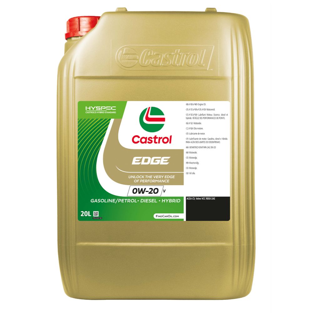 Castrol Edge FST-TI 0W-20 V 20 l moottoriöljy
