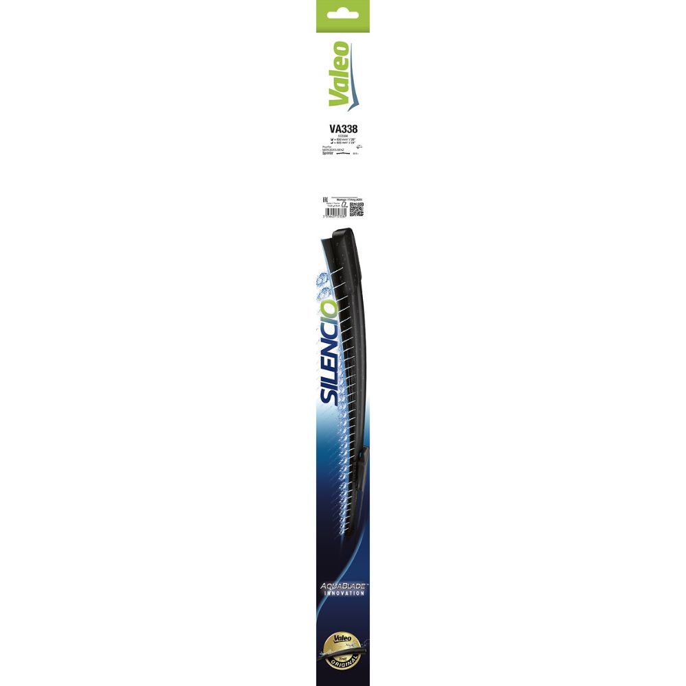 Valeo Aquablade Silencio VA338 pyyhkijänsulkapari 65 + 60 cm