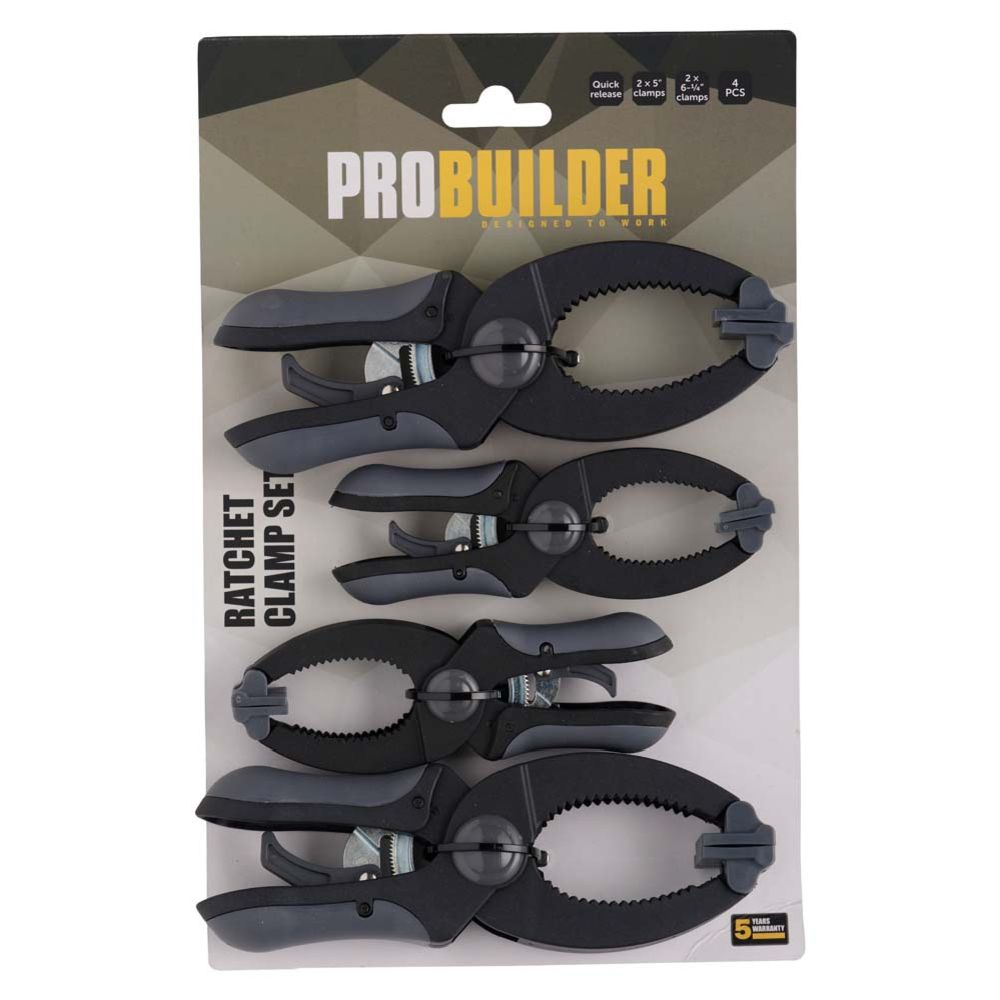 Probuilderi klambrikomplekt, 4 tk
