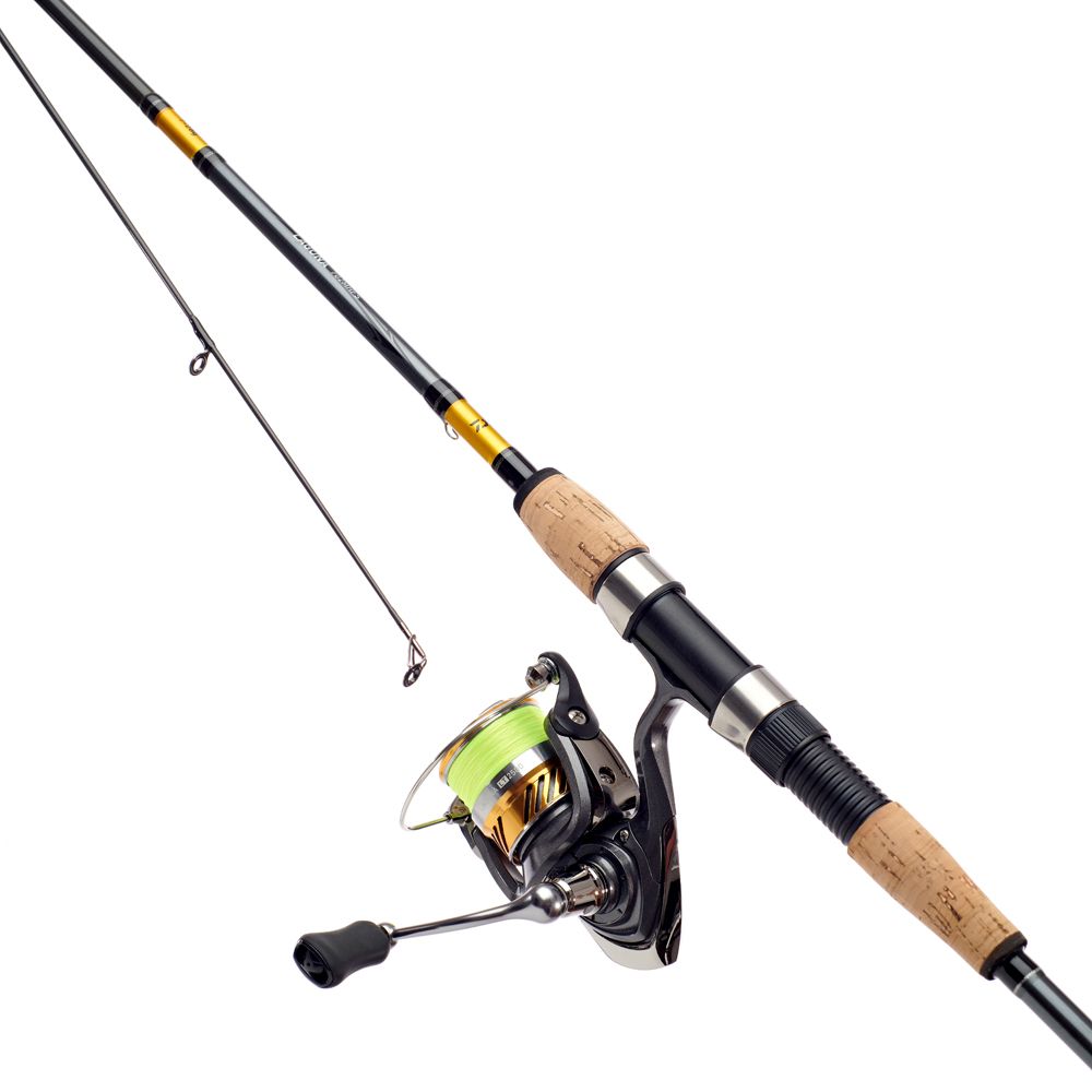 Daiwa Laguna LT 2500 haspelset 244 cm 20-60 g Daiwa J-Braid X4 0,19 mm fiberlina