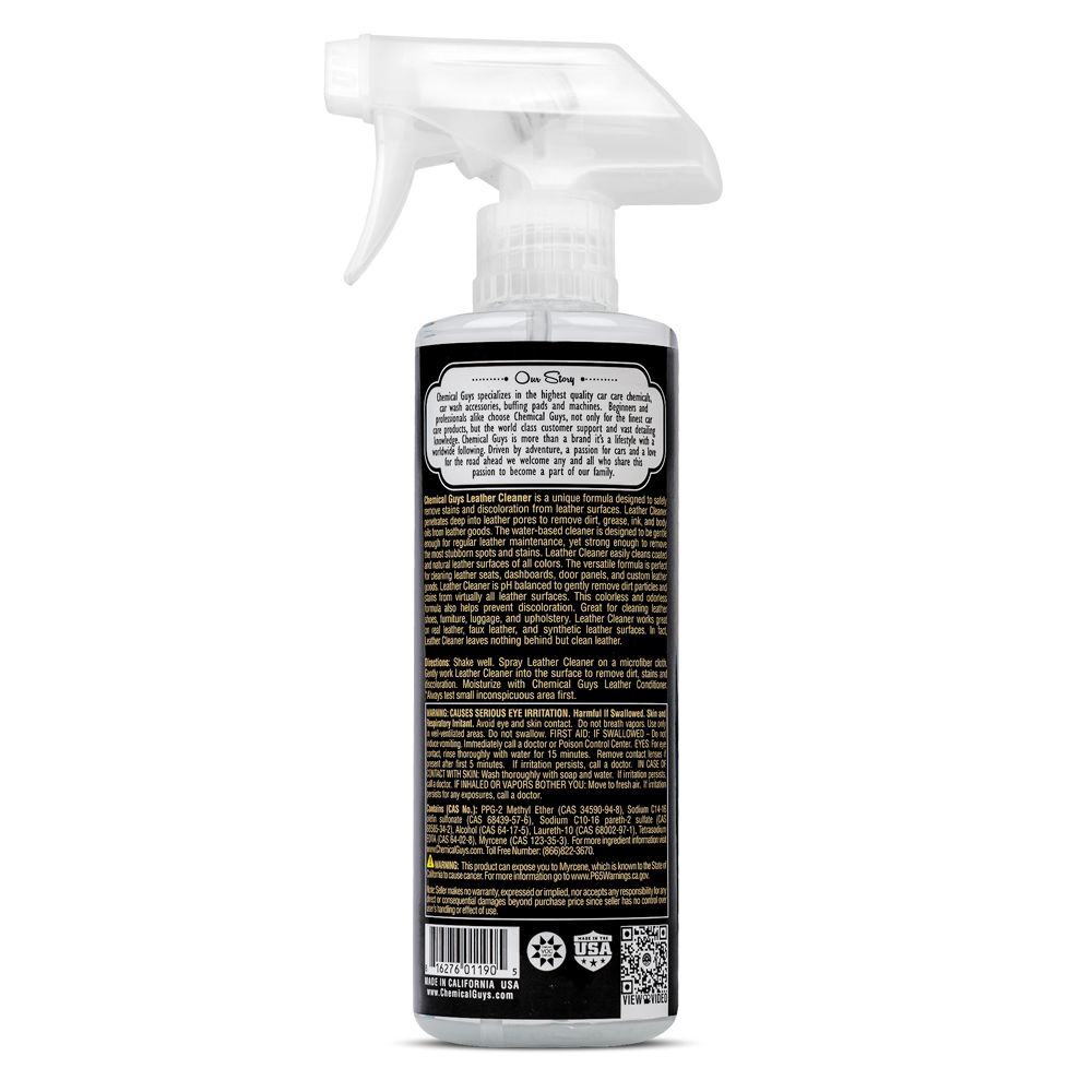 Chemical Guys Leather Cleaner nahanpuhdistusaine 473 ml