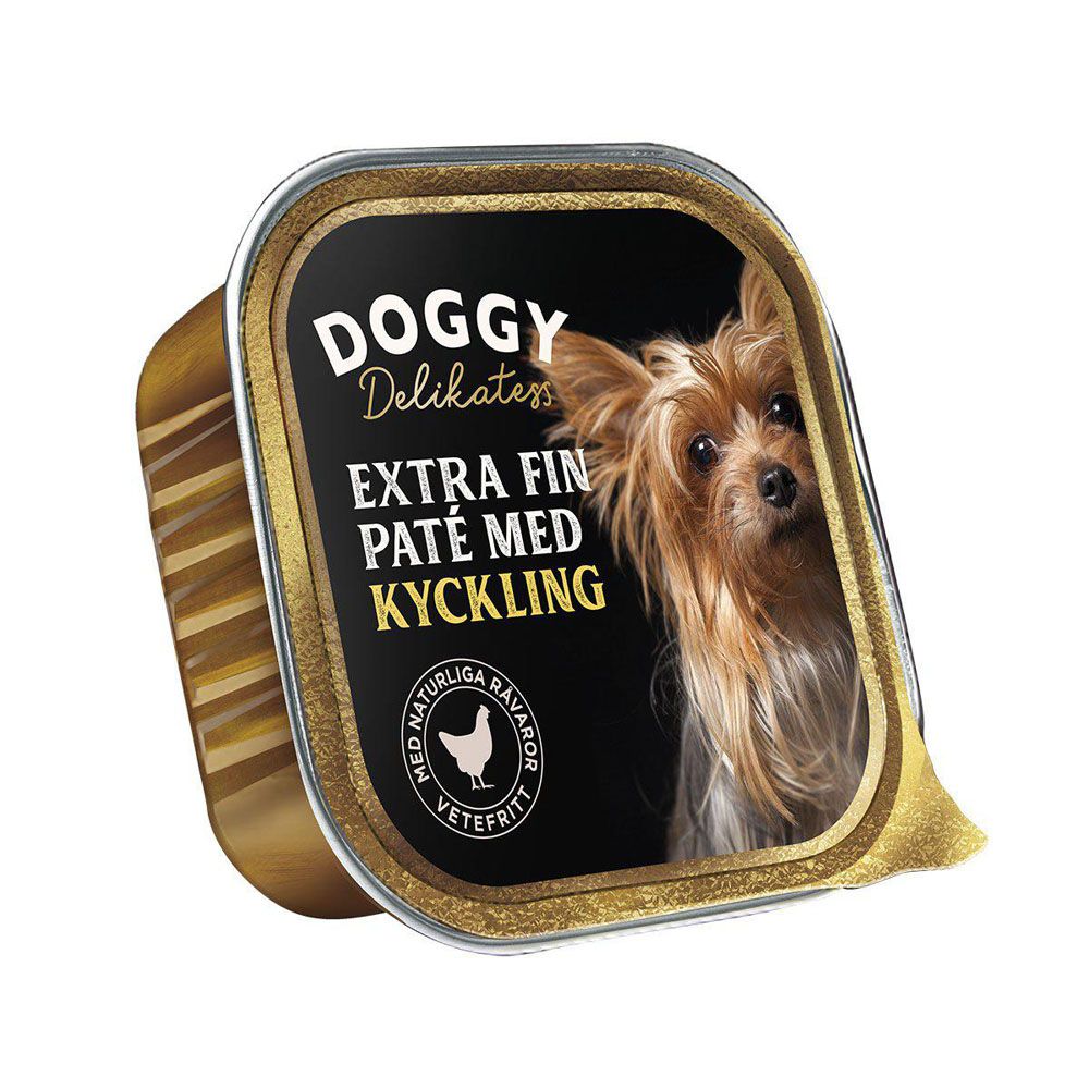 Doggy Delikatesspaté Med Kyckling 150 g