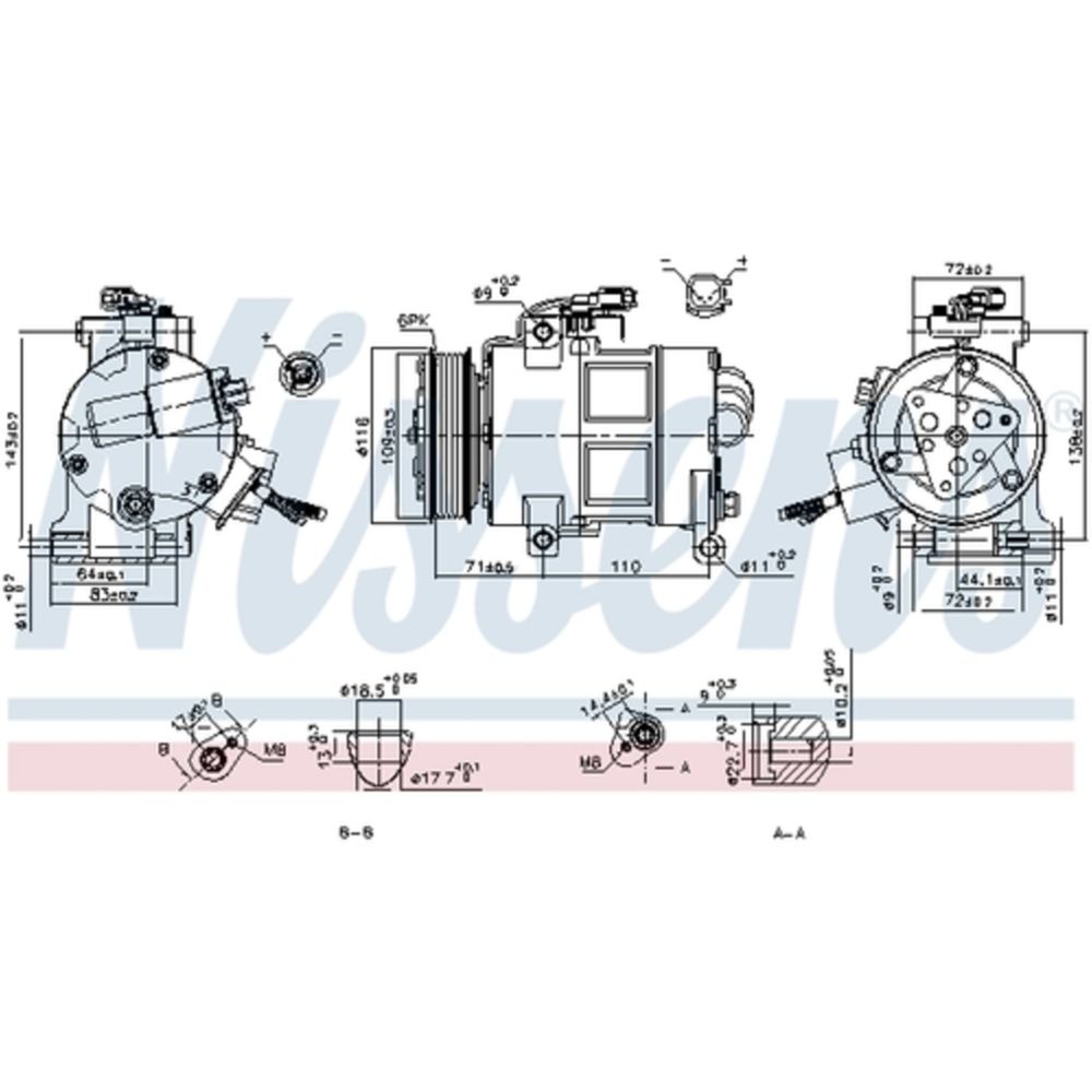 Ilmastointilaitteen kompressori 30-05105