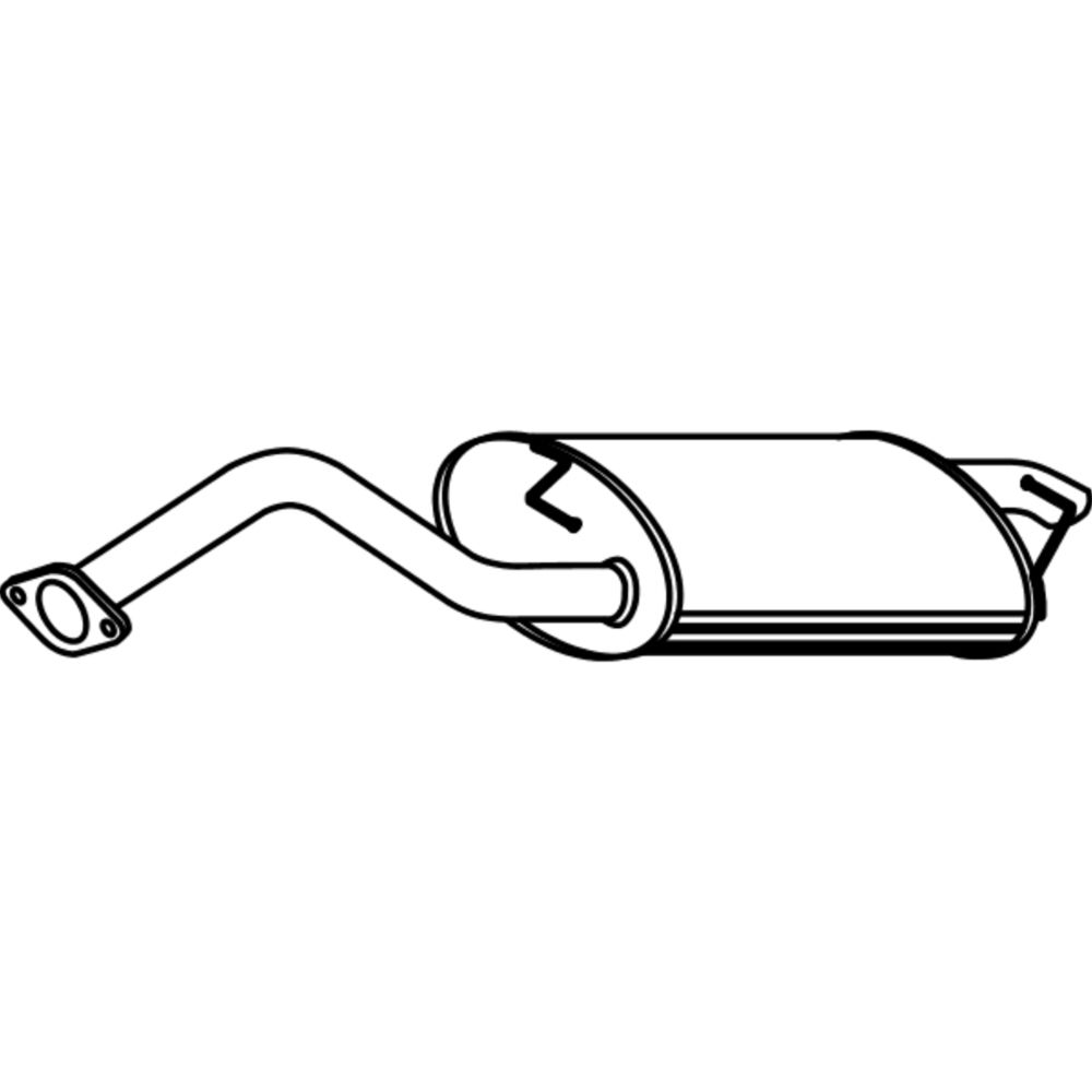 Takaäänenvaimentaja 14-6960