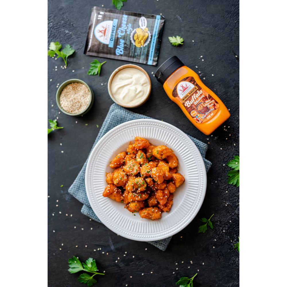 Poppamies Wing Sauce Buffalo Medium siipikastike 320 ml