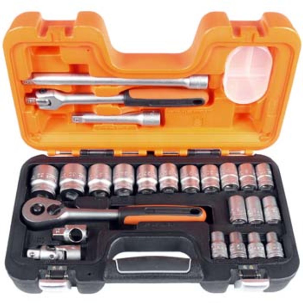 Bahco S240 hylsnyckelsats 1/2" 24 delar