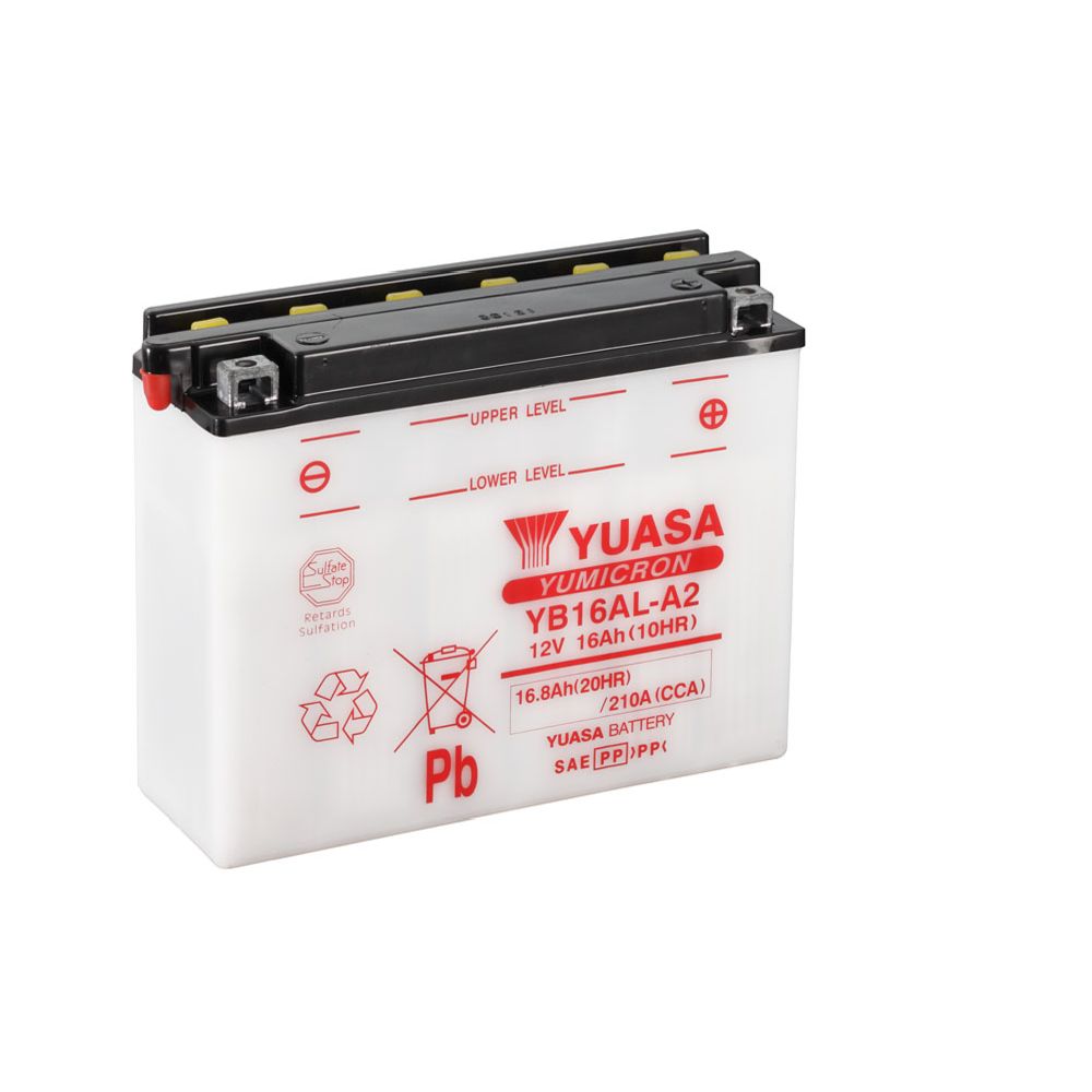 Yuasa MP-akku 12V 16Ah "YB16AL-A2"