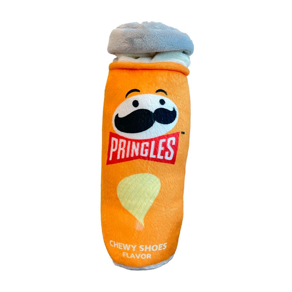 Pringles koiran vinkulelu