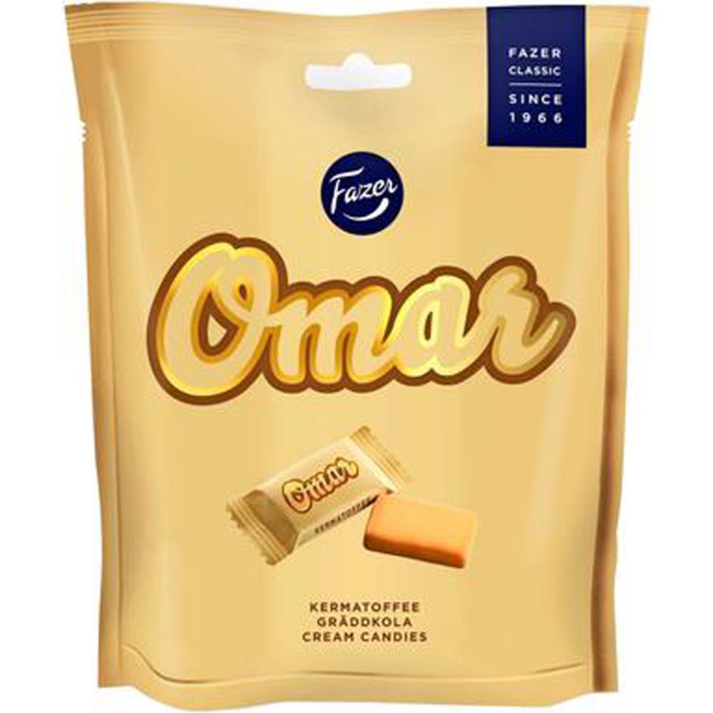 Omar 220 g pehmeä toffee