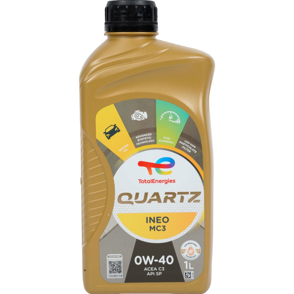 Total Quartz Ineo MC3 0W-40 motorolja 1 L