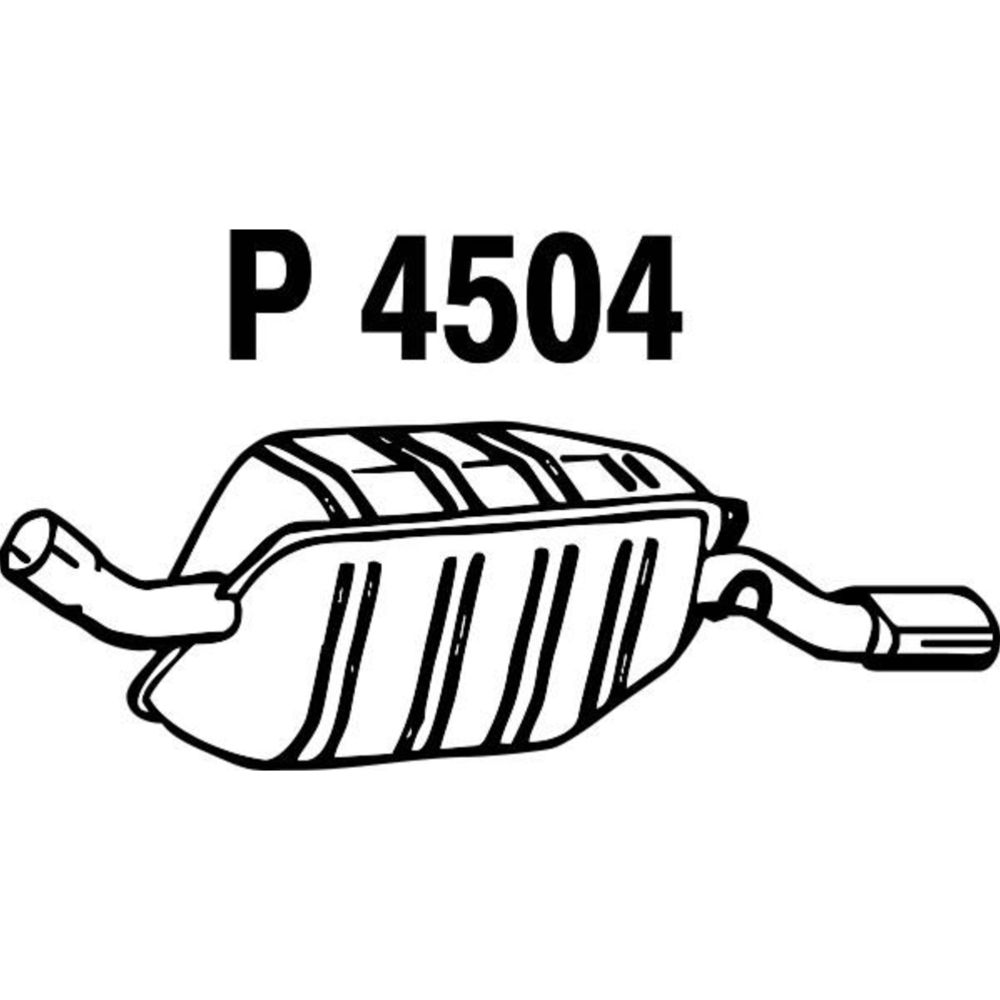 Takaäänenvaimentaja 14-4498