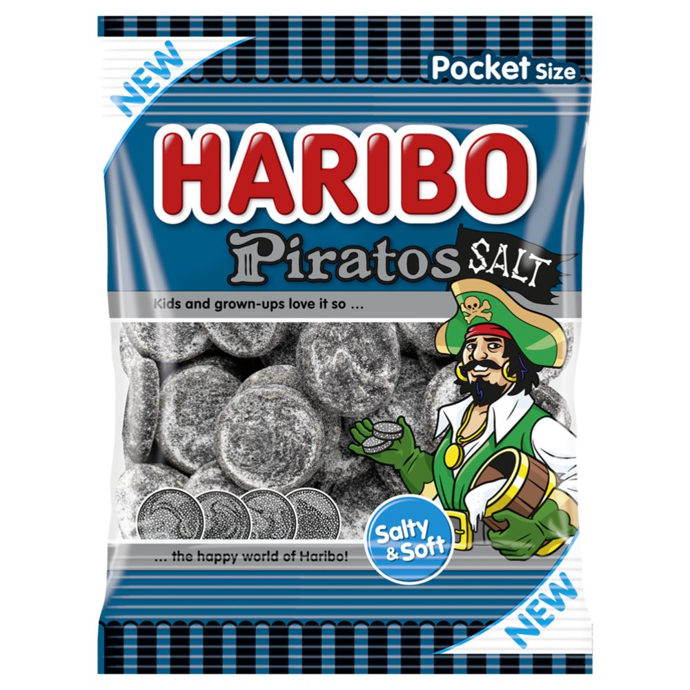 Haribo Piratos Salt 70 g