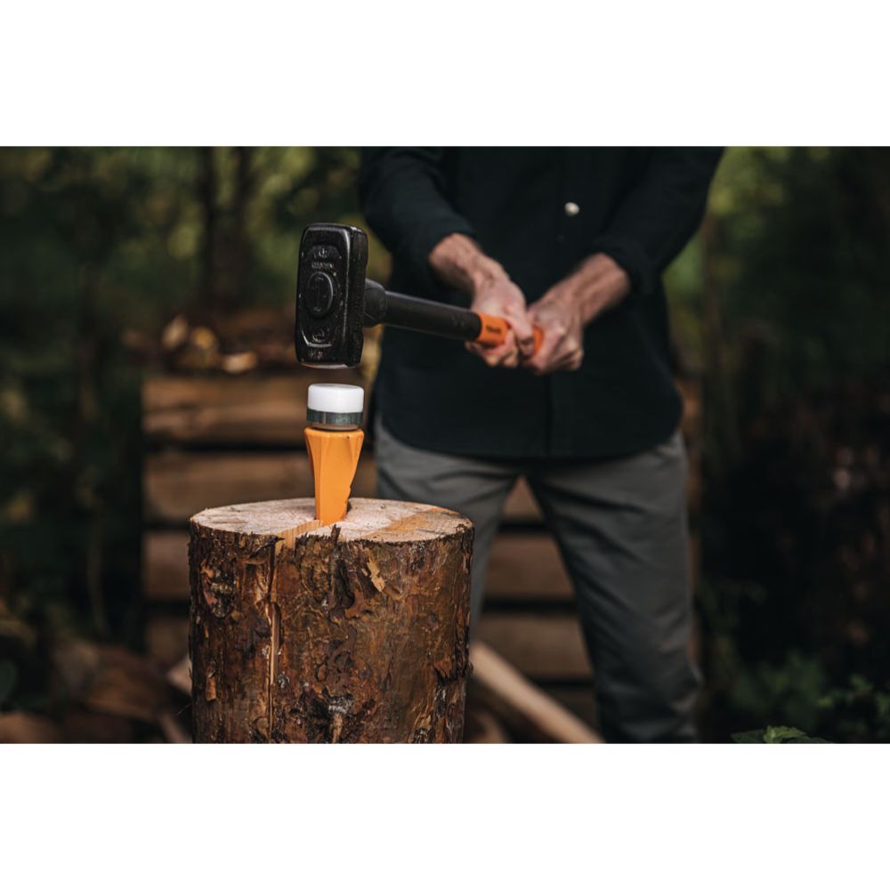 Fiskars ruuvimainen halkaisukiila Safe-T