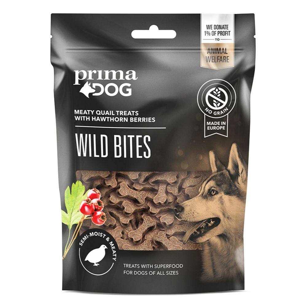 PrimaDog Wild Bites Viiriäinen 150 g