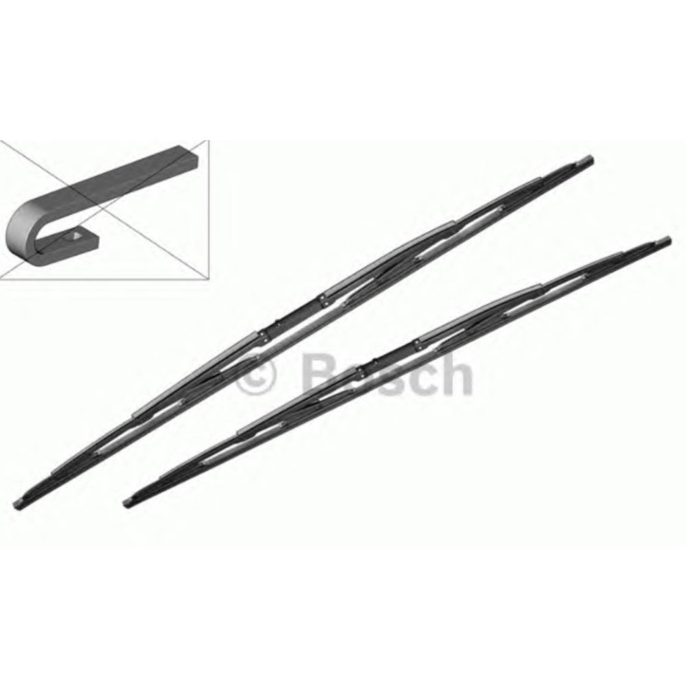 Bosch Twin 539 tuulilasinpyyhkimet 65 + 55 cm