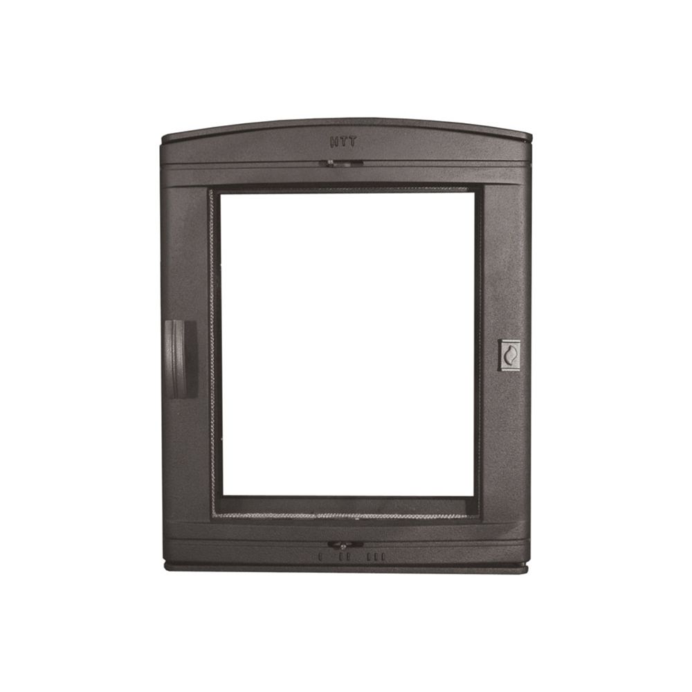 Pisla HTT526 uuninluukku 270 mm x 335 mm musta