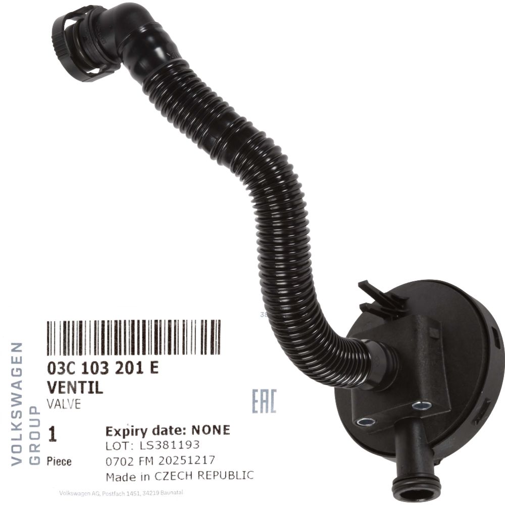 Ventil, vevhusventilation 30-06463