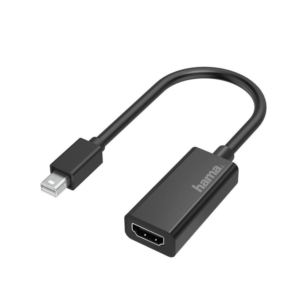Hama videoadapter, Mini DisplayPort isane - HDMI emane, 4K