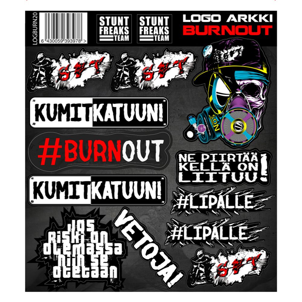 Stunt Freaks Team Burnout tarra-arkki
