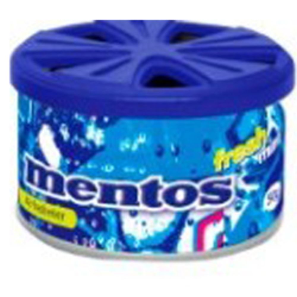 Mentos luftfräschare gelburk fresh mojito