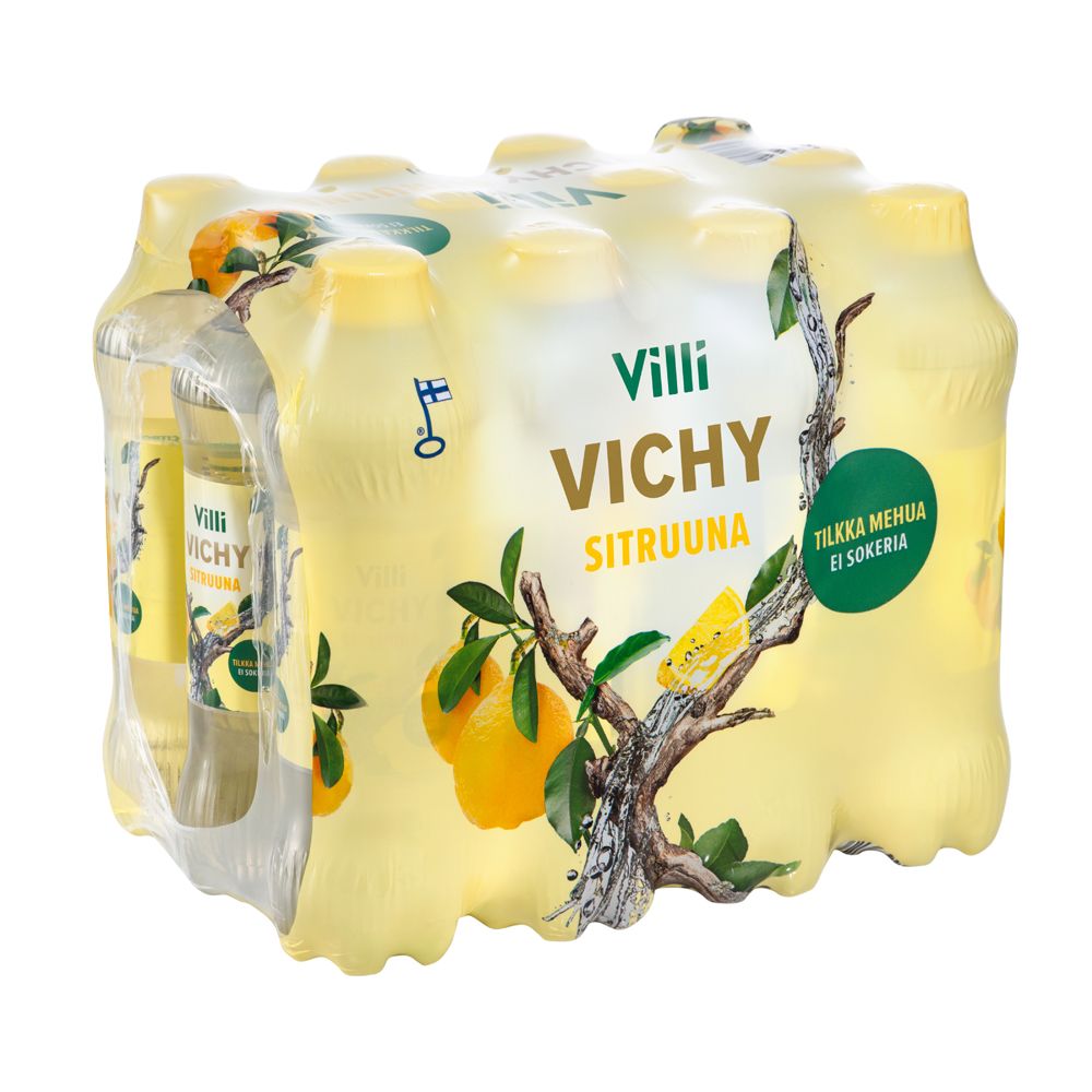 Villi Vichy sitruuna 0,33l 12-pack